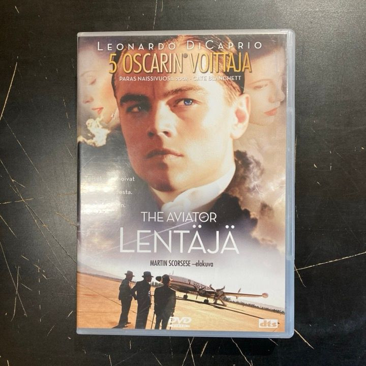 Aviator - lentäjä DVD (VG+/M-) -draama-